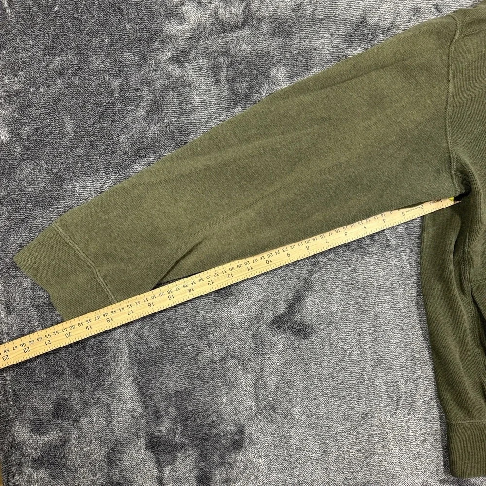Polo Ralph Lauren Full Zip Mock Neck Jacket Mens Large Olive Green Purple Horse